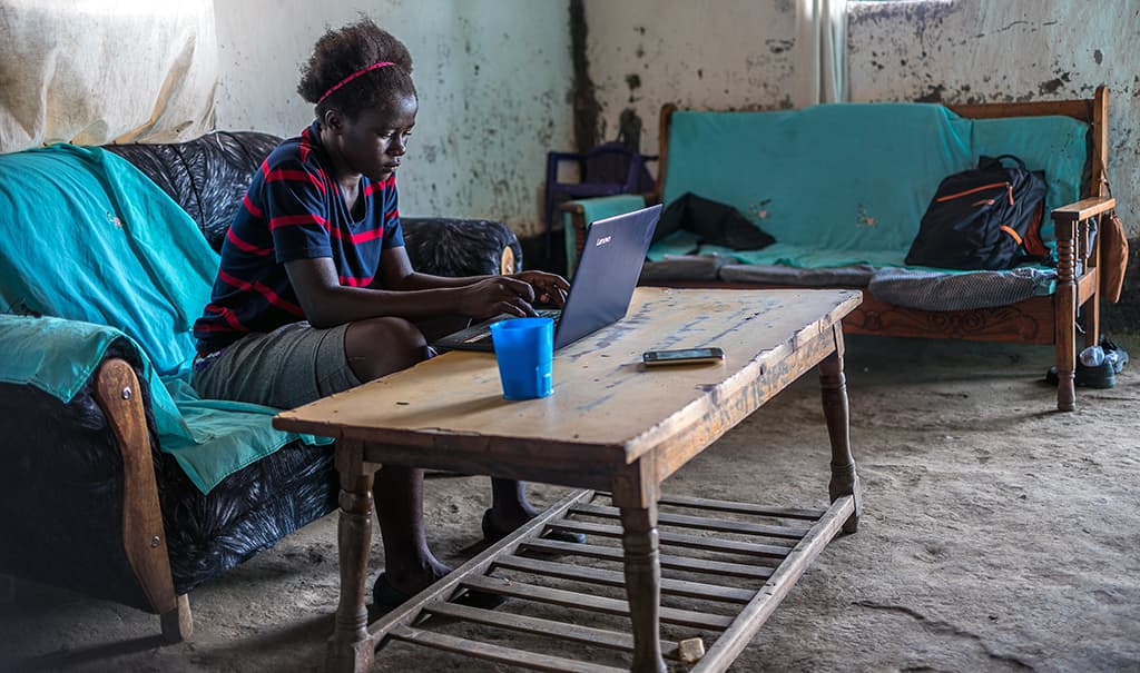 Kenyan girls fighting FGM with an app