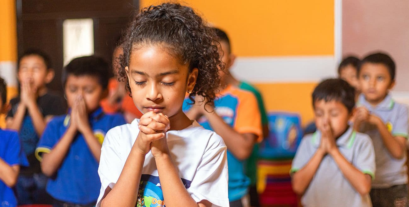 praying in Ethiopia